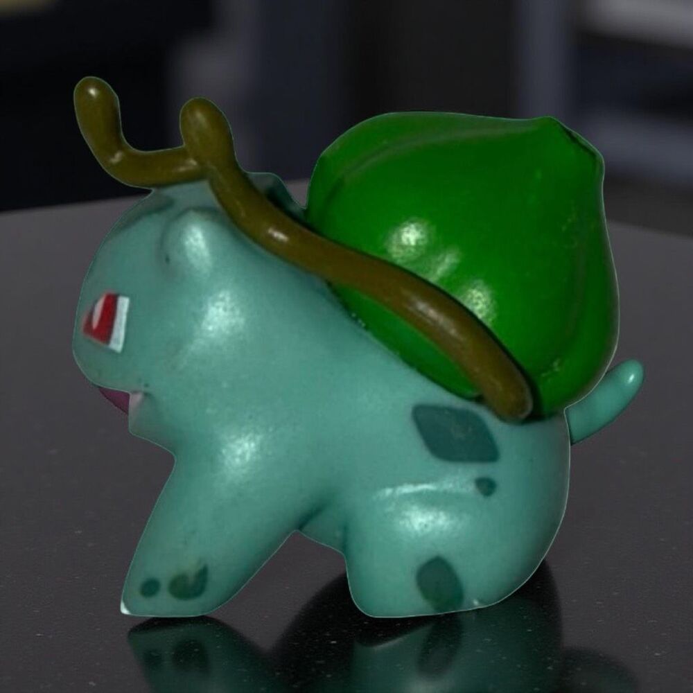 2020 Wicked Cool Toys WCT Bulbasaur Plastic PVC Pokémon Figure  1.5” B4 - Picture 3 of 6